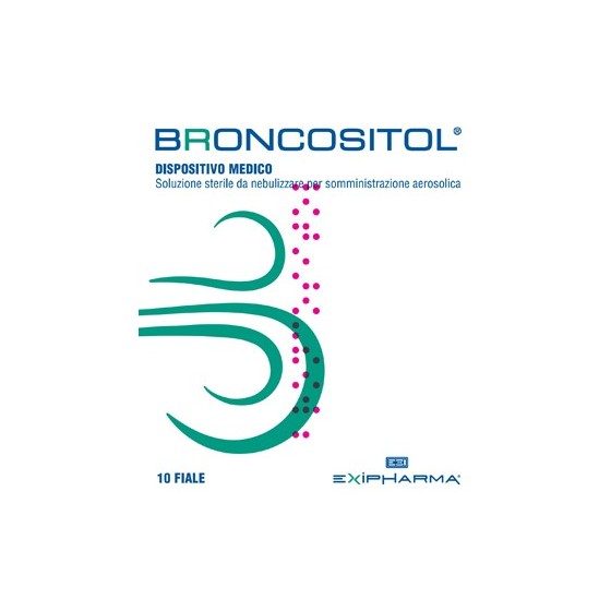 BRONCOSITOL SOLUZIONE STERILE DA NEBULIZZARE PER SOMMINISTRAZIONE AEROSOLICA 10 FIALE 3 ML
