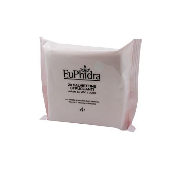 EUPHIDRA SALVIETTINE STRUCCANTI 20 PEZZI
