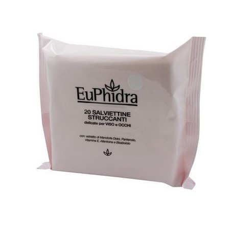 EUPHIDRA SALVIETTINE STRUCCANTI 20 PEZZI