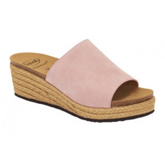 CALZATURA MALAGA SUEDE WOMAN PINK TECNOLOGIA BIOPRINT MATERIALE PELLE SCAMOSCIATA FODERA TOMAIA MICROFIBRA FODERA SOTTOPIEDE MI