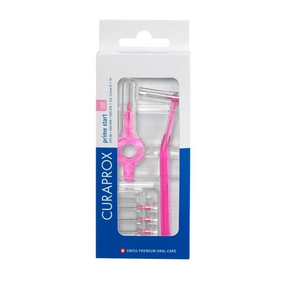 CURAPROX CPS 08 SCOVOLINO PRIME START 08 PINK 5 PEZZI