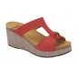 CALZATURA PALOMA NUBUCK WOMAN RED TECNOLOGIA BIOPRINT MATERIALE NUBUCK FODERA TOMAIA MICROFIBRA FODERA SOTTOPIEDE MICROFIBRA 37