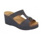 CALZATURA PALOMA NUBUCK WOMAN ANTHRACITE TECNOLOGIA BIOPRINTMATERIALE NUBUCK FODERA TOMAIA MICROFIBRA FODERA SOTTOPIEDEMICROFIB