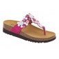 CALZATURA SINTRA FLIP-FLOP MICROFIBRE+ACCESSORIES WOMAN FUCHSIA/MULTI TECNOLOGIA BIOPRINT MATERIALE MICROFIBRA + ORNAMENTO FODE