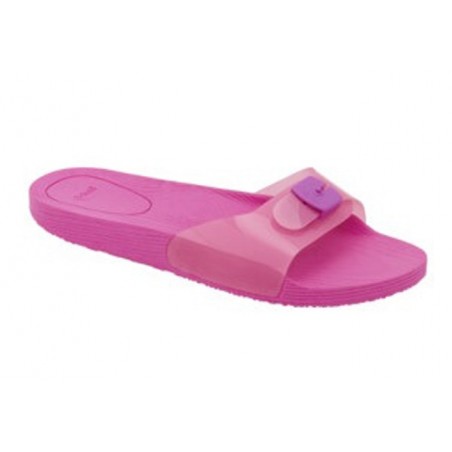 CALZATURA SCHOLL POP TRANSPARENT PVC WOMAN FUCHSIA TECNOLOGIA GENERAL COMFORT MATERIALE PVC TRASPARENTE FODERA TOMAIA SFODERATO