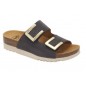 CALZATURA MONTEREY 2 STRAPS NUBUCK WOMAN ANTHRACITE TECNOLOGIA BIOPRINT MATERIALE NUBUCK FODERA TOMAIA MICROFIBRA FODERASOTTOPI