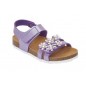 CALZATURA DAISY KID RECYCLED SYNTHETIC K LILAC TECNOLOGIA BIOPRINT MATERIALE SIMILPELLE LAMINATA RICICLATA FODERA TOMAIAFELTRO