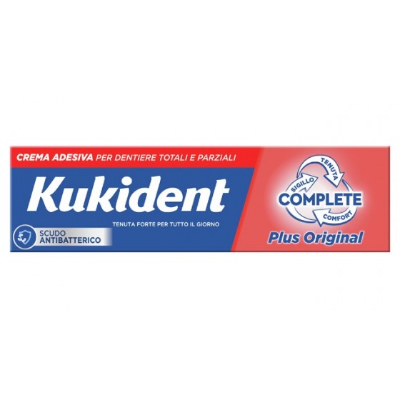 KUKIDENT PLUS ORIGINAL CREMA ADESIVA DENTIERE 40 G