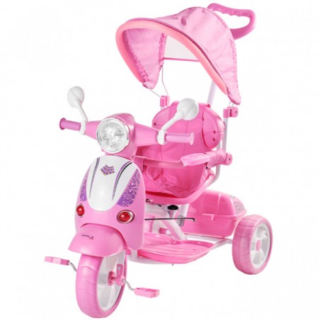 Triciclo vespa rosa new arrivals