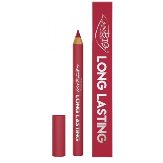 PUROBIO COSMETICS MATITONE ROSSETTO LONG LASTING 014L ROSSOFRAGOLA