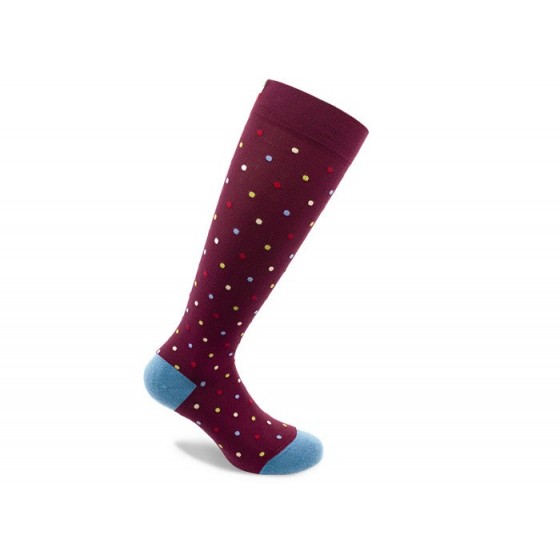CALZA A COMPRESSIONE GRADUATA GELATO ENERGY RUBINO L 42/45