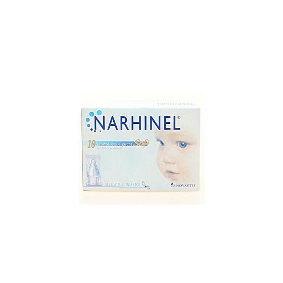 RICARICA USA E GETTA PER ASPIRATORE NASALE NARHINEL 20 PEZZI USA E GETTA SOFT