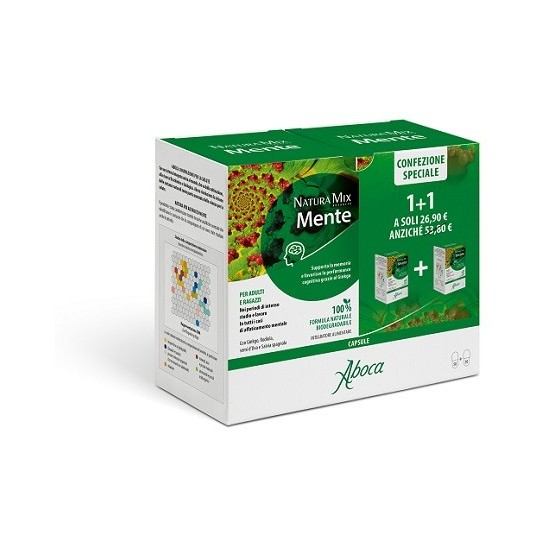 NATURA MIX ADVANCED MENTE CONFEZIONE SPECIALE 50 CAPSULE + 50 CAPSULE