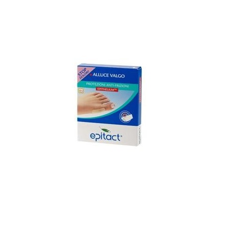 PROTEZIONE PER ALLUCE VALGO EPITACT IN SILICONE CONFEZIONE M INI TAGLIA UNICA 2 PEZZI