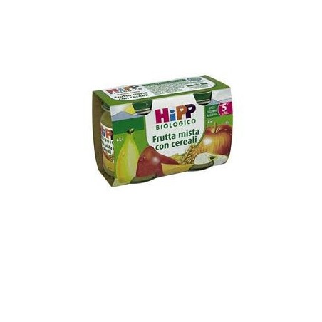HIPP BIO HIPP BIO OMOGENEIZZATO FRUTTA MISTA CON CEREALI 2X125 G