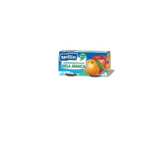 MELLIN OMOGENEIZZATO MELA AGRUMI 100 G 2 PEZZI