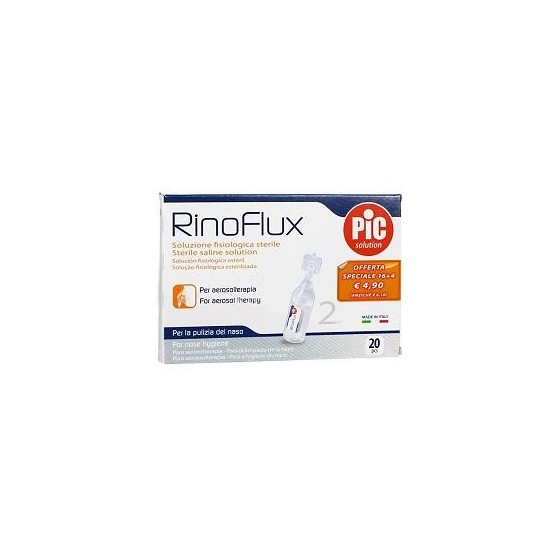 RINOFLUX SOLUZIONE FISIOLOGICA 20 FIALE 2 ML