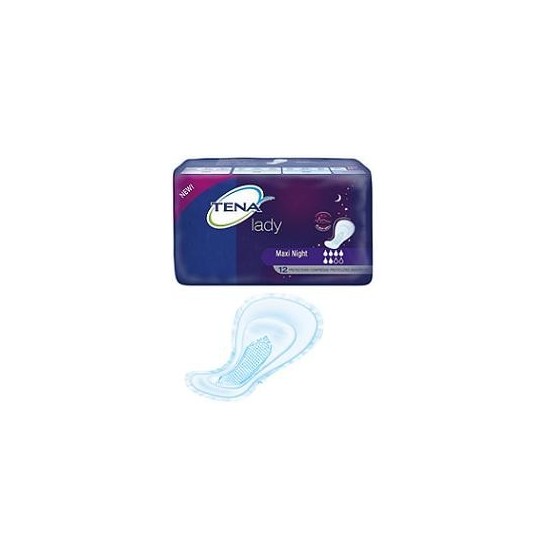 PANNOLONE SAGOMATO TENA DISCREET MAXI NIGHT 12 PEZZI