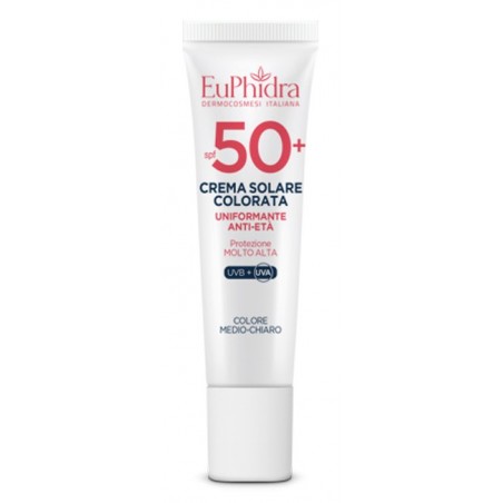 EUPHIDRA KALEIDO CREMA COLORATA MEDIO-CHIARO VISO SPF50+ 30ML