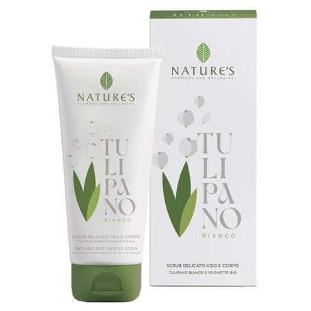 NATURE'S TULIPANO BIANCO SCRUB VISO E CORPO EDIZIONE LIMITATA 200 ML