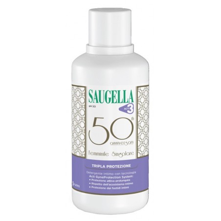 SAUGELLA ACTI3 DETERGENTE INTIMO 500 ML ANNIVERSARIO