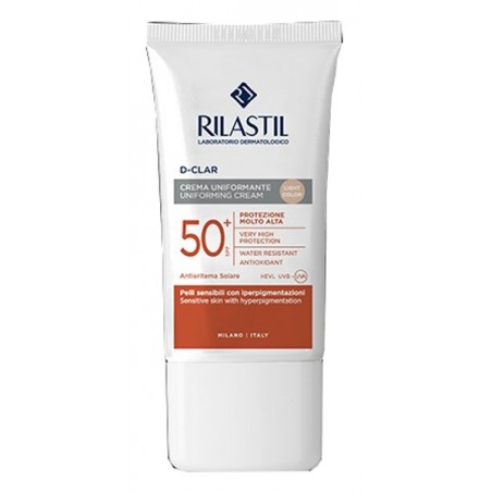 RILASTIL SUN SYSTEM D-CLAR LIGHT SPF50+ 40 ML