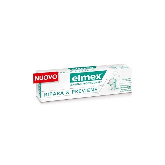 DENTIFRICIO ELMEX SENSITIVE RIPARA & PREVIENE 75 ML