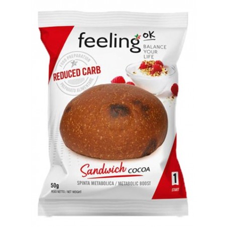 FEELING OK SANDWICH COCOA START 50 G