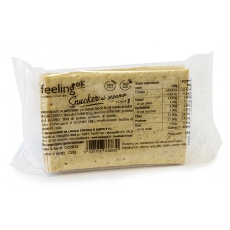 FEELING OK SNACKER SESAMO 50 G
