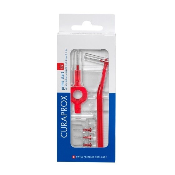 CURAPROX CPS 07 SCOVOLINO PRIME START 07 RED 5 PEZZI
