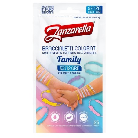 ZANZARELLA BRACCIALETTI FAMILY 25 PEZZI