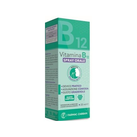 VITAMINA B12 SPRAY FARMAC ZABBAN 20 ML
