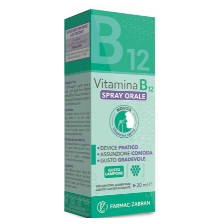 VITAMINA B12 SPRAY FARMAC ZABBAN 20 ML