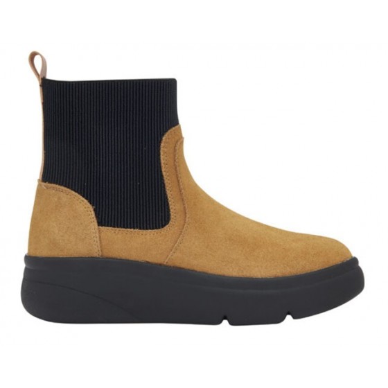 ASPEN ELASTIC SUEDE+ELASTIC STIVALE WOMAN COGNAC 37