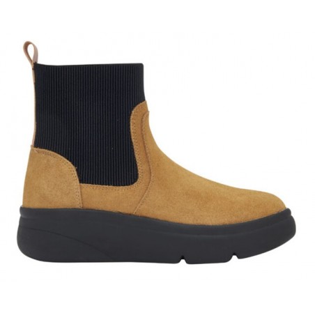 ASPEN ELASTIC SUEDE+ELASTIC STIVALE WOMAN COGNAC 37