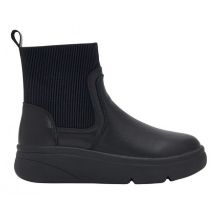 ASPEN ELASTIC LEATHER+ELASTIC STIVALE WOMAN BLACK 40