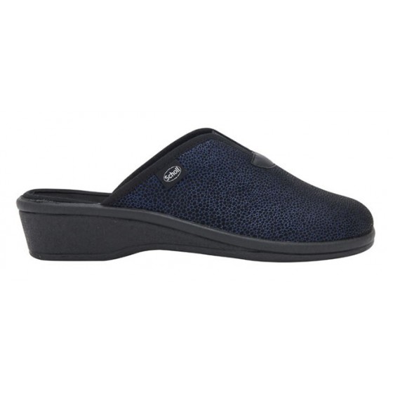 ELSA DOT PRINTED ELASTICATED CIABATTA WOMAN NAVY BLUE 39