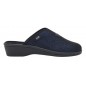 ELSA DOT PRINTED ELASTICATED CIABATTA WOMAN NAVY BLUE 39